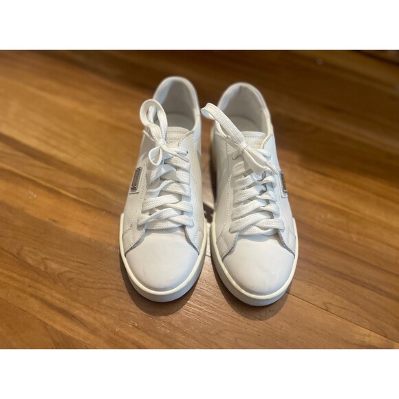 Dolce&Gabbana Kids Leather Portofino Low-Top Sneakers White Maglina Size 35 3.5 main image 11